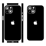 Skin iPhone 15 Todos Los Modelos Negro Mate 2pzs