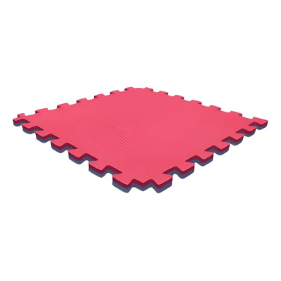 Tatame Tapete Eva Grande 100x100x3cm 1x1 30mm Azul Vermelho Cor Azul\u002Fvermelho | Parcelamento sem juros