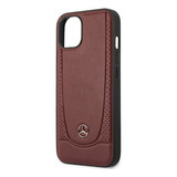 Funda Case Mercedes-benz Piel Roja iPhone 13 Original