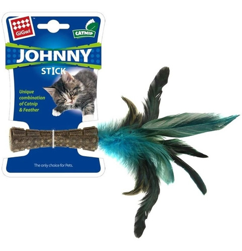 Gigwi Johnny Stick Catnip Pluma  - Envíos A Todo Chile