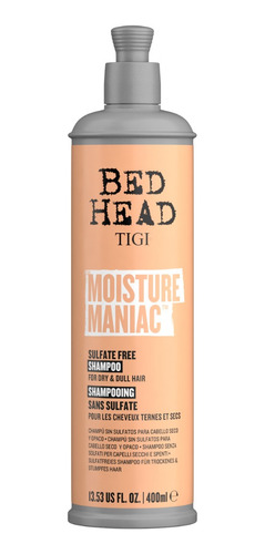 Tigi Bed Head Moisture Maniac Shampoo Hidratante Argan 400ml