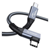 Cabo Thunderbolt4 Intel Certificado Usb C 40gbps 0,8m Orico