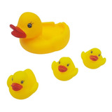 Hermoso 4pack De Patitos De Hule Para Baño De Niños