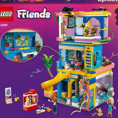 Figura Armable Casa Club de Amigos de Heartlake City 42689 Lego® | MercadoLibre
