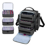 Organizador De Esmaltes De Uñas Bafaso De Nailon - Negro