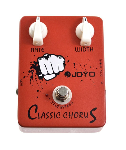 Joyo Jf05 Classic Chorus Pedal De Chorus Para Guitarra