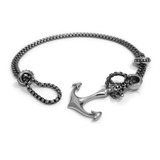 Pulsera De Acero Para Hombre Anchor