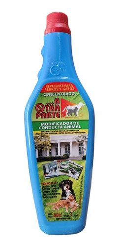 Repelente Para Perros Y Gatos Concentrado 600ml A Otra Parte