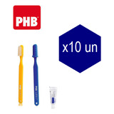 Cepillo Phb Súper 7 + Mini Pasta 15ml Pack X10 Unidades