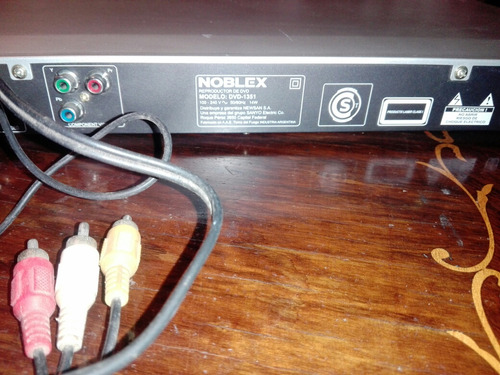 Reproductor De Dvd Noblex Sin Control Remoto