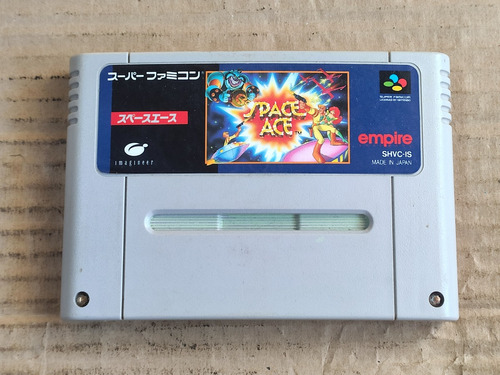 Space Ace -- Original -- Nintendo Super Famicom