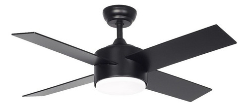 Ventilador De Techo Negro Lk 441b C/led24w C/control Remoto