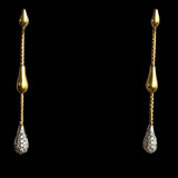 Brinco H.stern Gotas Drops Ouro Com Diamantes Em 12x S/juros