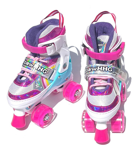 Patines 4 Ruedas Extensibles!!!! Colores 