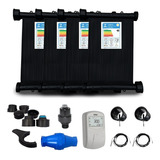 Kit Aquecedor Solar Piscina 15.000l / 10m² - 12 Placas De 3m