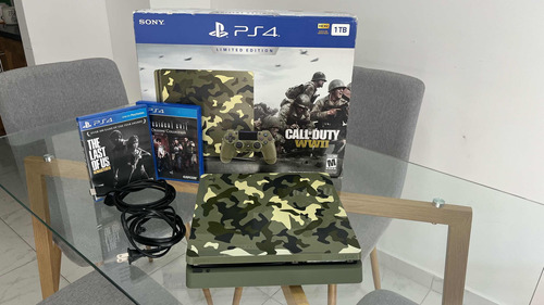 Play Station 4 Call Of Duty Wwii 1tb