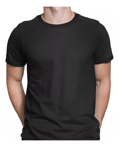Camiseta Masculina Lisa Básica Camisa 100% Algodão Atacado