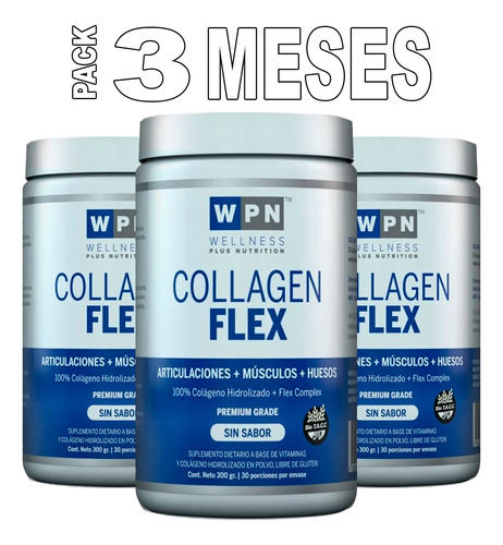 Articulacion Musculo Hueso Colageno + Flex Complex 900g Wpn