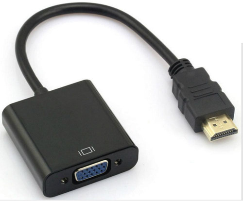 Adaptador Convertidor De Señal Hdmi A Vga Full Hd