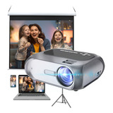 Projetor Led T7 4000lm 1080p Full Hd Espelhamento Wi-fi 