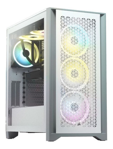 Gabinete Corsair Mid Tower 4000d Airflow Blanco Atx Pcreg