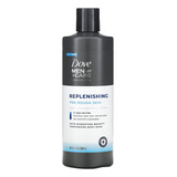 Dove Men+care, Gel De Baño Hidratante, Reponedor, 18 Onzas.