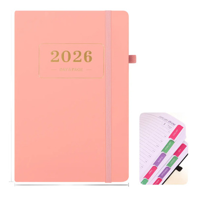 Organizador De Calendario Anual Rosa
