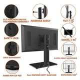 Soporte De Escritorio Para Monitor De Ordenador Lcd De 13 A 