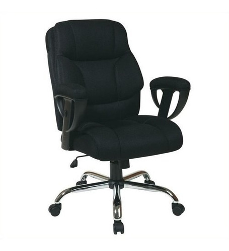 Silla Ejecutiva Office Star Furniture En Malla- Negro