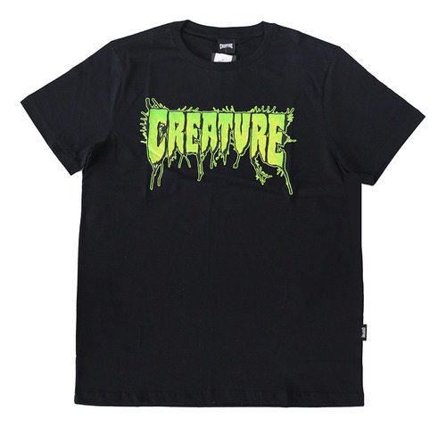 Camiseta Creature Gangreen Logo - Preto