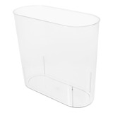 Cubo De Basura Transparente De Oficina Para Baño Doméstico Y