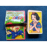 Mazo Cartas Naipes Juego De Los Colores Disney Completo