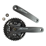 Triplato Shimano Altus M2000 Triple Plato 9 Vel Pedalier