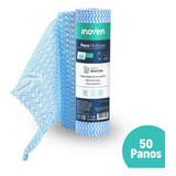 Pano Multiuso Bobina Perfex Rolo 28cmx25m Inoven 50 Unidades