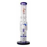 Bong De Vidro Grande Honey Tree 1 Percolator - Blue