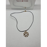 Collar Con Dije Tanya Moss Original Plata Vermeil No Tous