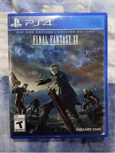Juego Físico Final Fantasy Xv Edición Día Uno Original Ps4 