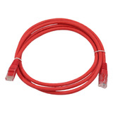 Patch Cord De Cobre Utp Vcp Cat 6 Pcv6-10r Rojo X 10ft 3m