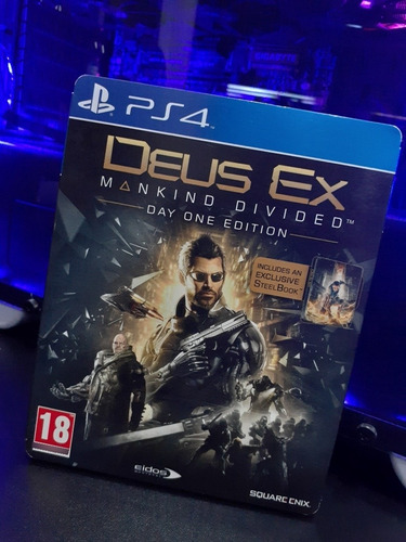 Deus Ex Mankid Divided  Ps4 Steelbook 
