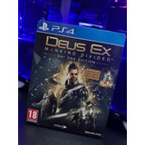 Deus Ex Mankid Divided  Ps4 Steelbook 