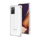 Carcasa Para Samsung Note 20 Ultra Transparente Reforzada