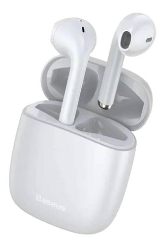 Auriculares Baseus In Ear Inalámbricos Bluetooth  Encok W04  Blanco