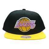 Gorra Mitchell & Ness Los Angeles Lakers Js190792 Negra