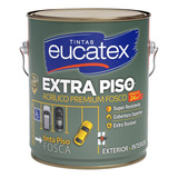 Tinta Para Quadras De Basquete Eucatex Extra Piso 3,6 Litros