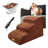 Kphico Sturdy Foam Dog Stairs Para Camas Altas O Sofás, Paso