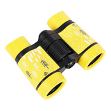 Niños Binocular Plegable 4x30mm Telescopio Juguete Amarillo