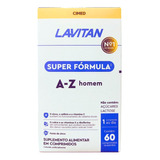 Novo Lavitan 5g Homem Super Fórmula A-z 60 Cápsulas Cimed