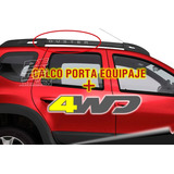 Calco Renault Duster Barral Juego 2 Unidades + Calco 4wd