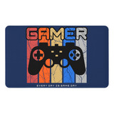 Tapete Para Quarto Infantil Estampado Gamer Day 60cm X 40cm