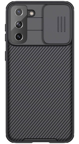 Samsung Galaxy S21 S21+ Ultra Carcasa Nillkin Camshield Pro Color Negro